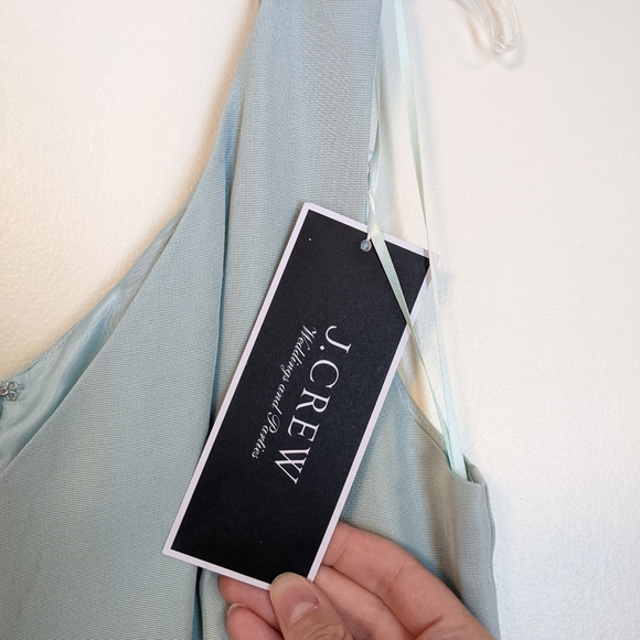 J.Crew Kami Faille Dress in Seaspray - Picture 10 of 14